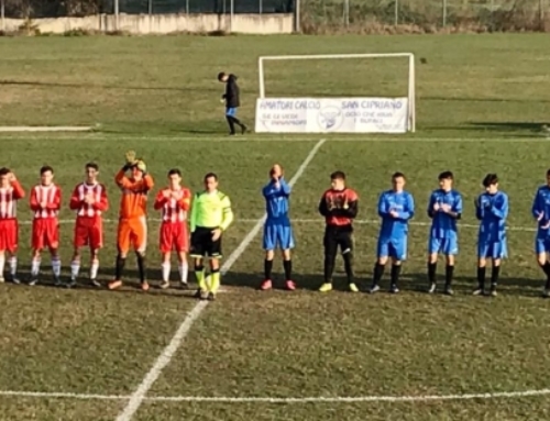 GLI ALLIEVI SPERIMENTALI PERDONO DI  MISURA CONTRO IL TEAM BIANCOROSSI