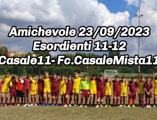 AMICHEVOLE ESORDIENTI 2011-12