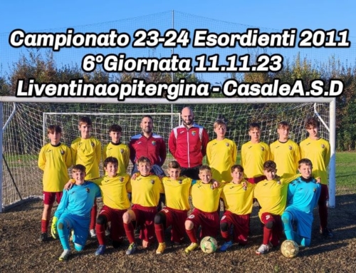 ESORDIENTI 2011