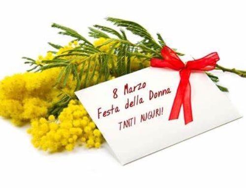8 MARZO!! AUGURI A TUTTE LE DONNE!!