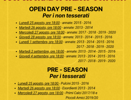Open Day Attività di Base
