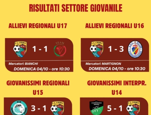 SETTORE GIOVANILE!